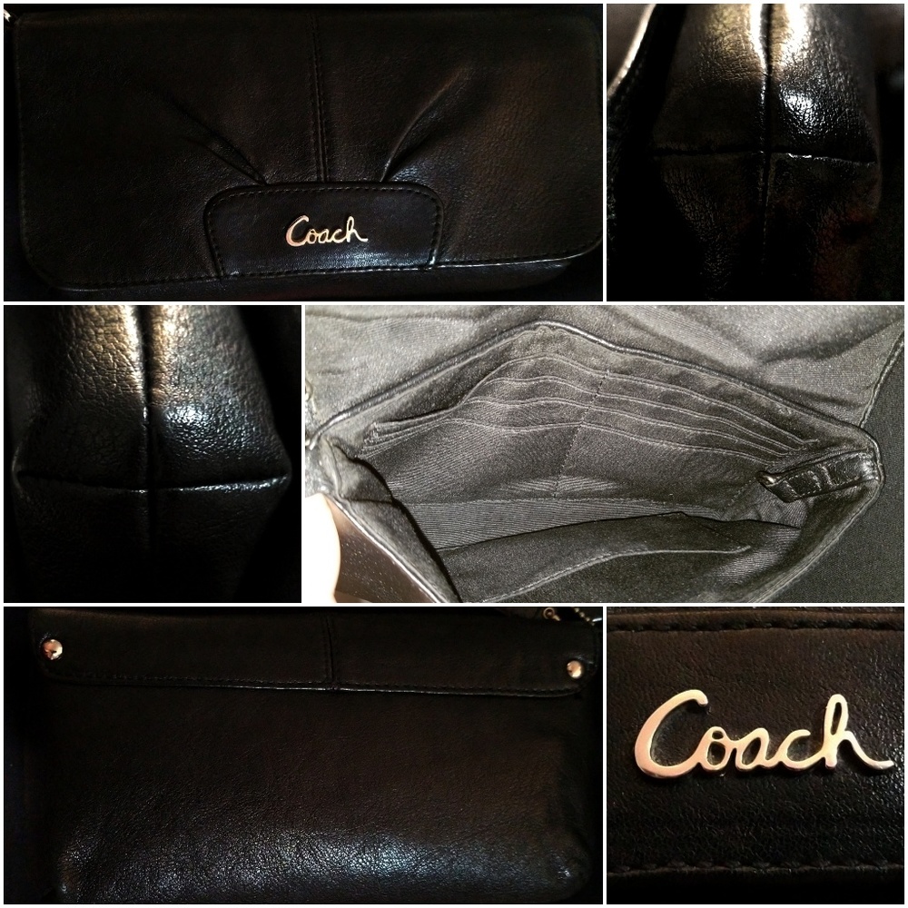 Coach Ashley Wristlet Clutch Wallet